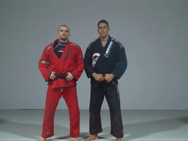 BJJ mester Sztraka Mihály és Wilson junior